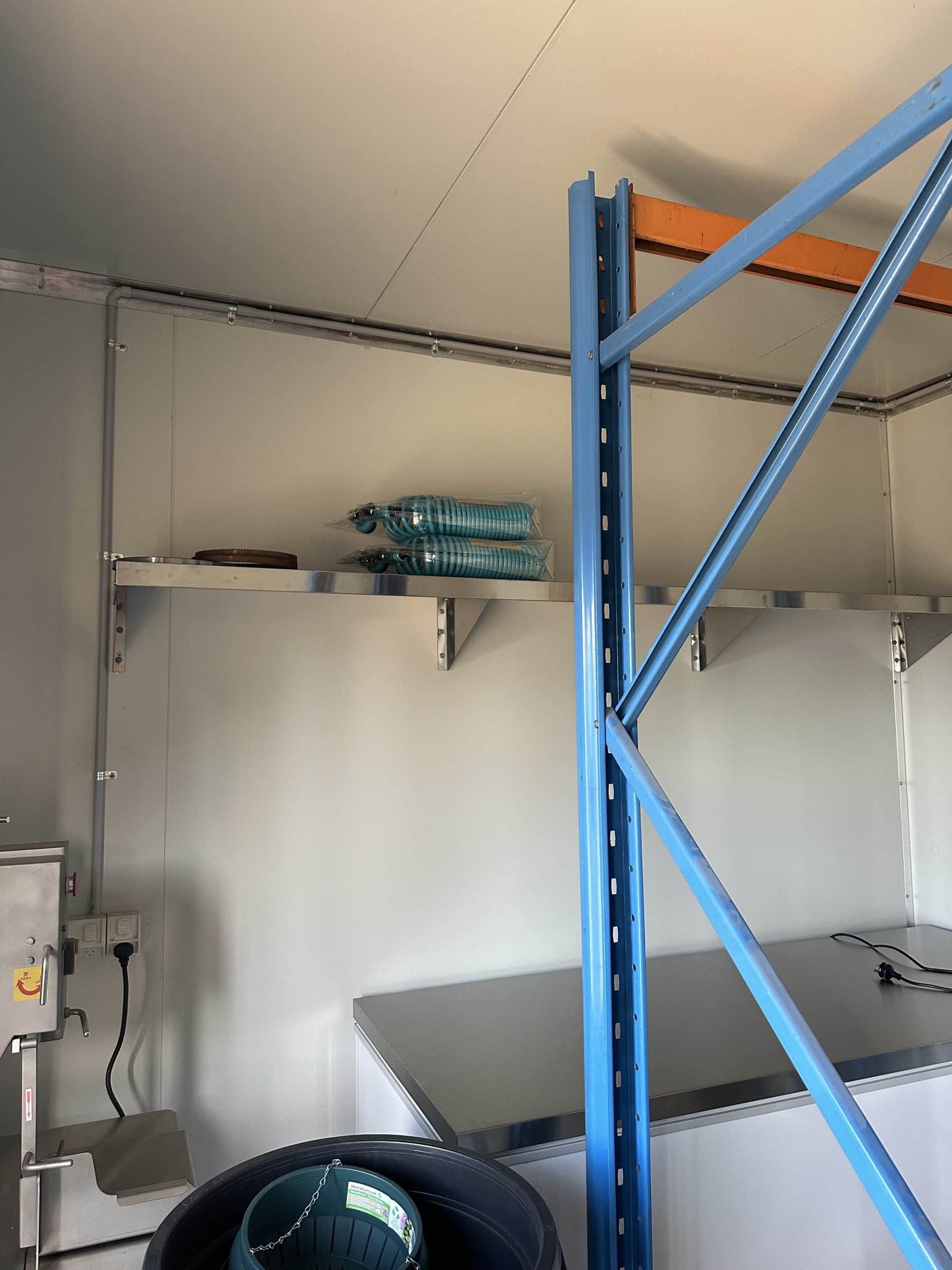 wiring installation front window for commercial kitchen